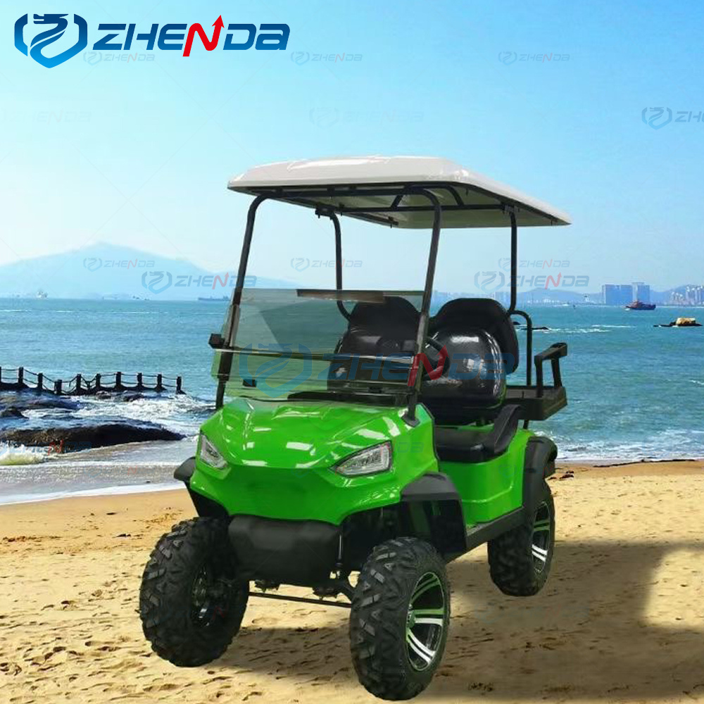 Golf Factory direct sales perfect electric golf car club cart/ big power motor and lithium battery high speed