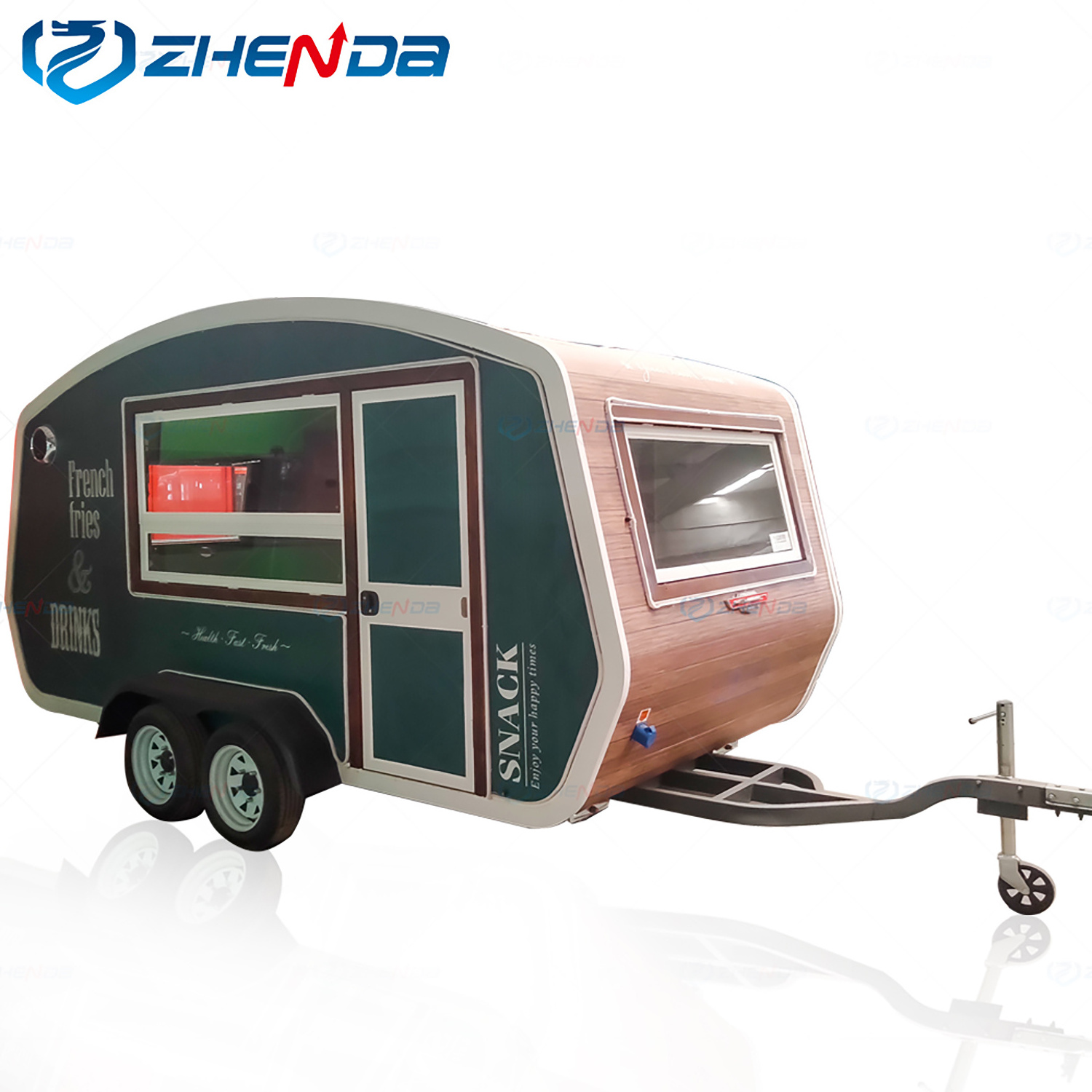 Street Mobile Food Truck Sandwich Hot Dog Pizza Food Trailers Fully Equipped