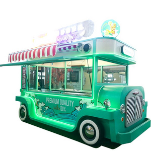 Best selling stainless steel specialty food van / ice cream churros truck for sale