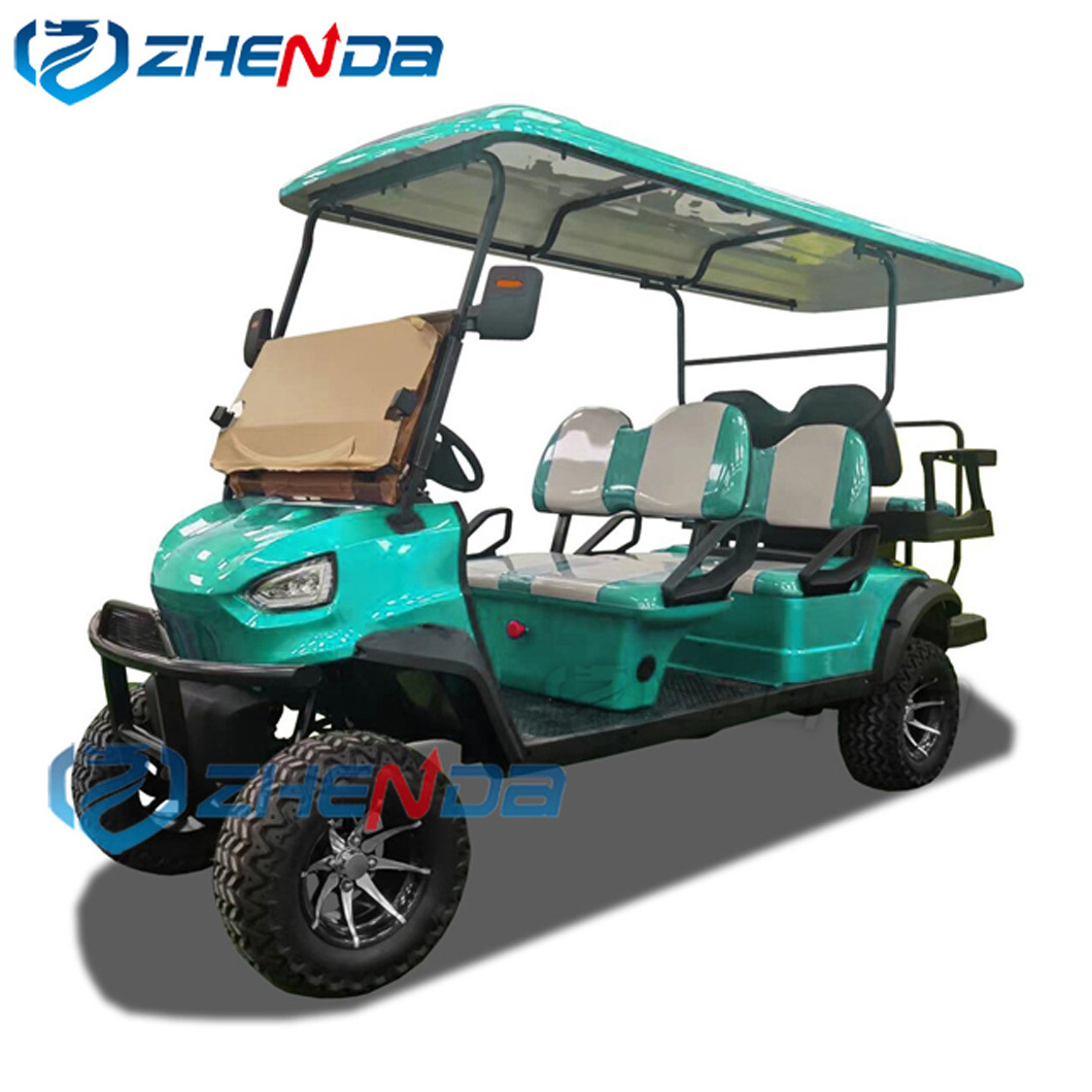 4 Wheel Off Road Vehicle 4x4 Street Legal Club Car Electric Golf Cart Buggy Prices For Sale