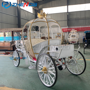 Low Price Hot Selling Pumpkin Princess Carriage Electric Car Pumpkin Carriage Luxury Wedding Car Cinderella Electric Pumpkin Car