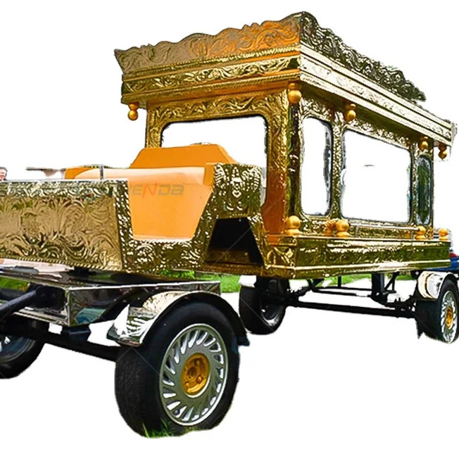 Unique new design modern horse drawn hearse/coffin electric hearse for sale