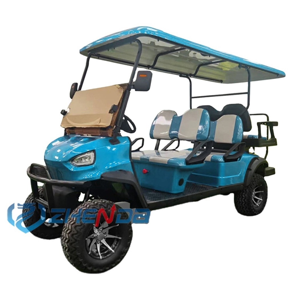 4 Wheel Off Road Vehicle 4x4 Street Legal Club Car Electric Golf Cart Buggy Prices For Sale