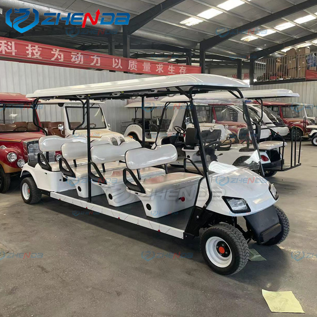 Factory price Customized luxury zone Electric Golf Cart club car 2 4 6 8 Seater street legal Golf buggy With lift seat