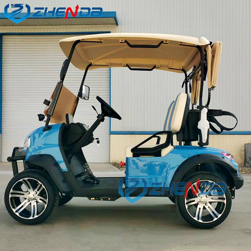 Cheap Chinese 6 Seater 72 Volt Electric Limo Club Car Golf Cart Best selling electric go kart