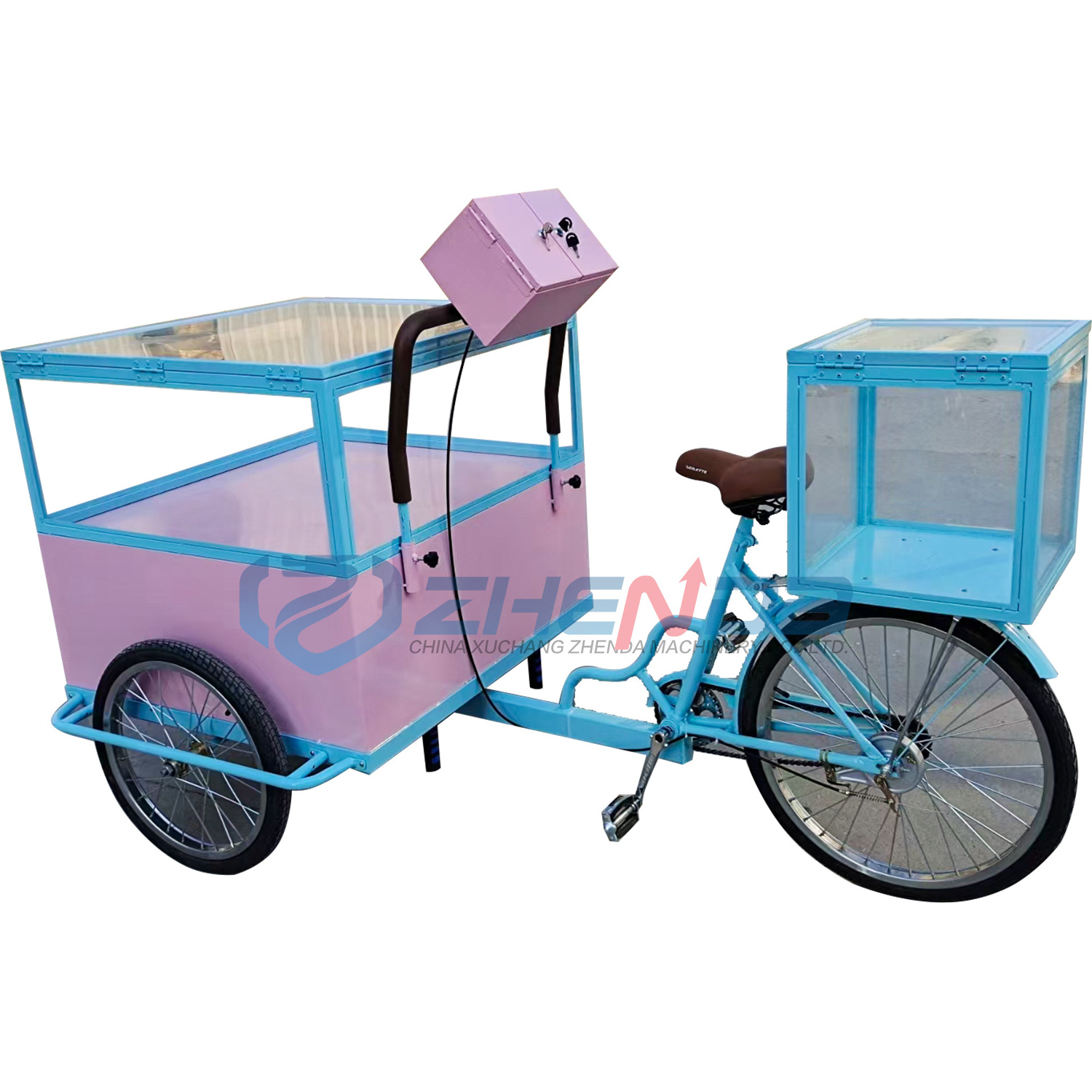 For Sale Outdoor Mini High Quality Fast Food Food Truck/New Design Bicycle Style Food  cart