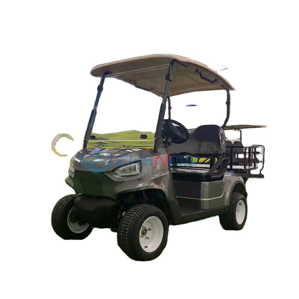 Free Shipping Lifted 4 Passenger Golf Car / Zhenda  Brand New 4 Wheel Electric Club Car Golf Cart