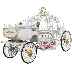 Cinderella Wedding Pumpkin Carriage sightseeing horse carriage Factory Outlet Pumpkin Carriage for Sale