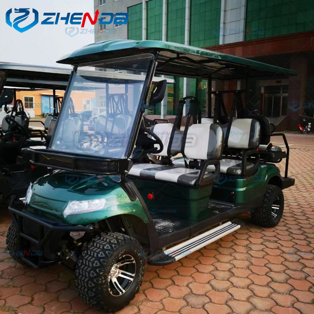 High Quality Gasoline 6 Seater Golf Cart Electric Golf Buggy Saudi Saber Certified Club Car Golf Cart For Sale