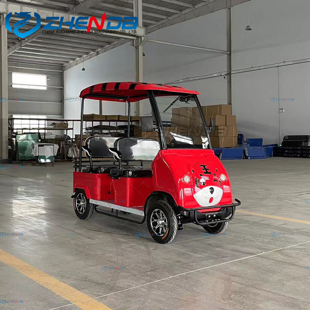 Perfect cheap 4 wheel Golf Cart Utility Vehicle 6 Seater Electric Club Car Golf Cart for sale