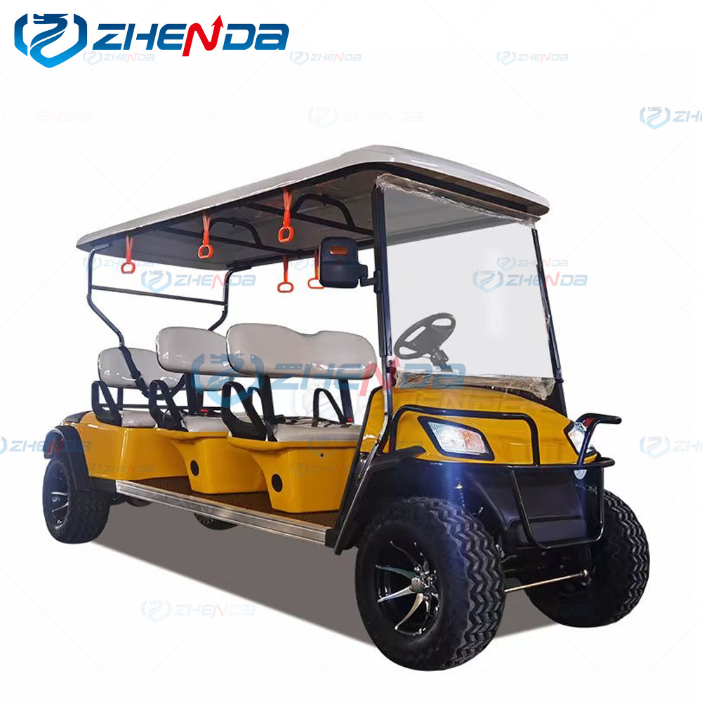 Hot sale 2 4 6 seater electric golf carts cheap prices buggy car for club four enclosed power golf cart