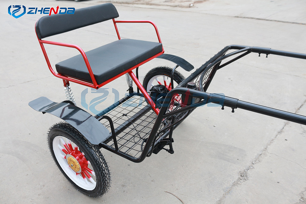 New arrival small horse carriage marathon training horse carriage pony horse carriage for sale