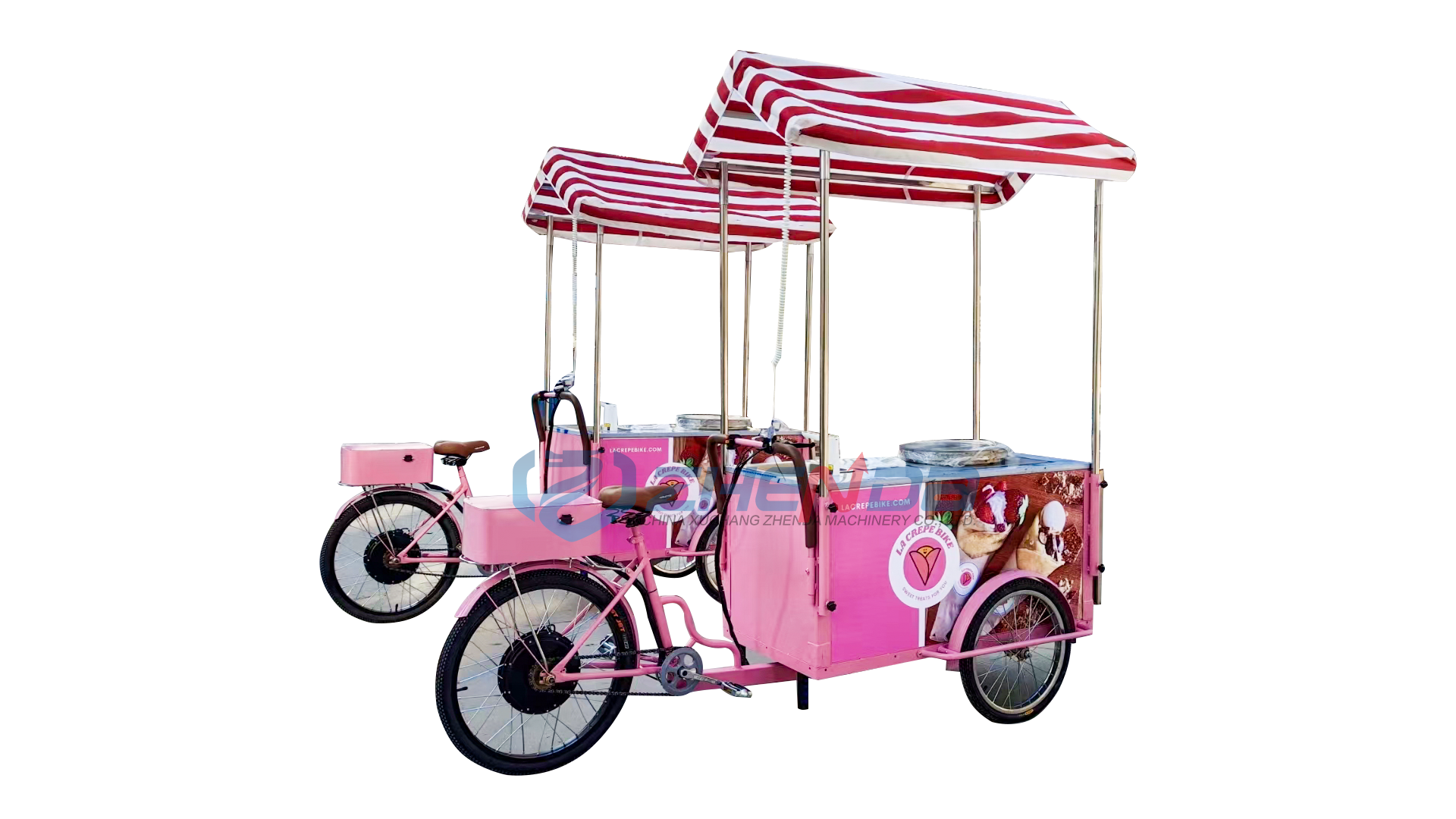 For Sale Outdoor Mini High Quality Fast Food Food Truck/New Design Bicycle Style Food  cart