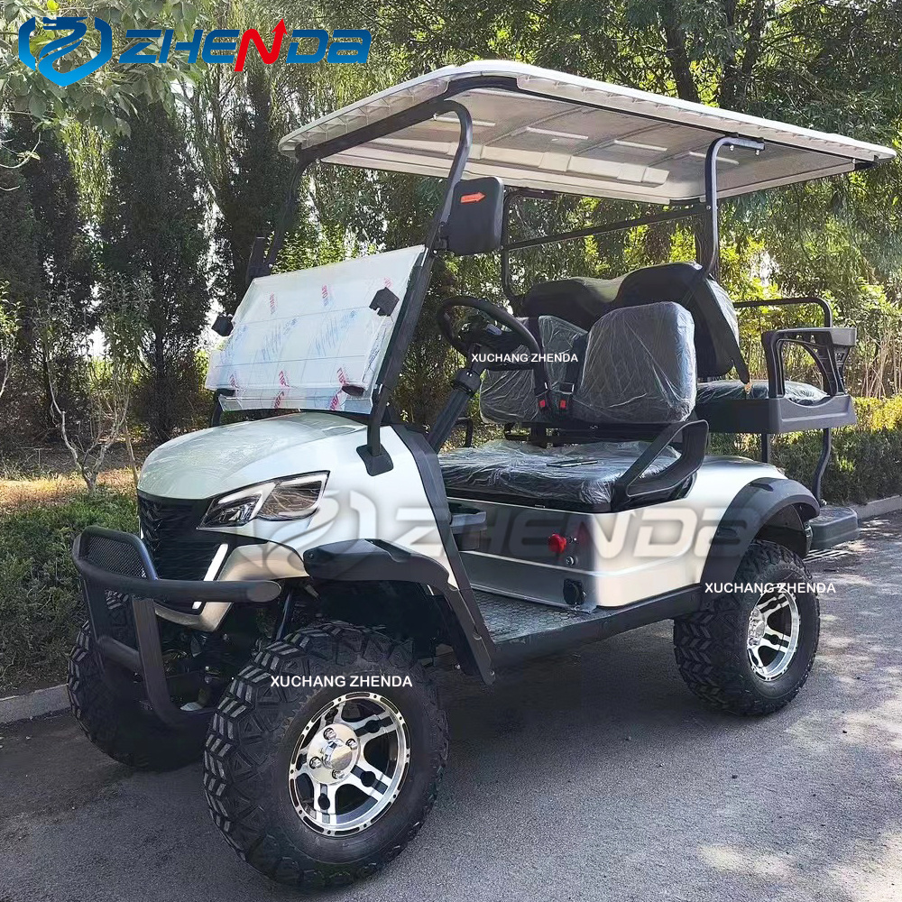 Wholesale Brand New 4 wheel Golf Cart Utility Vehicle 6 Seater Electric Club Car Golf Cart for sale