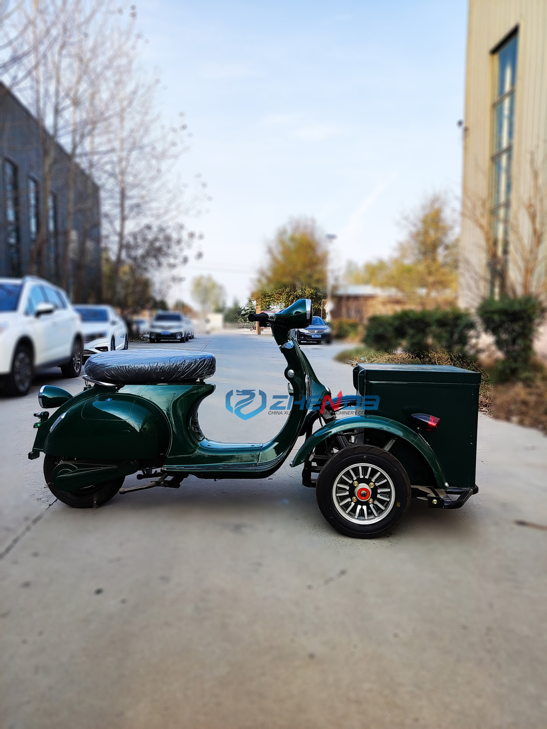 Three Wheels Electric Food Spezial Transport/Customizable Ice Cream Cart/Snack Cart for Sale