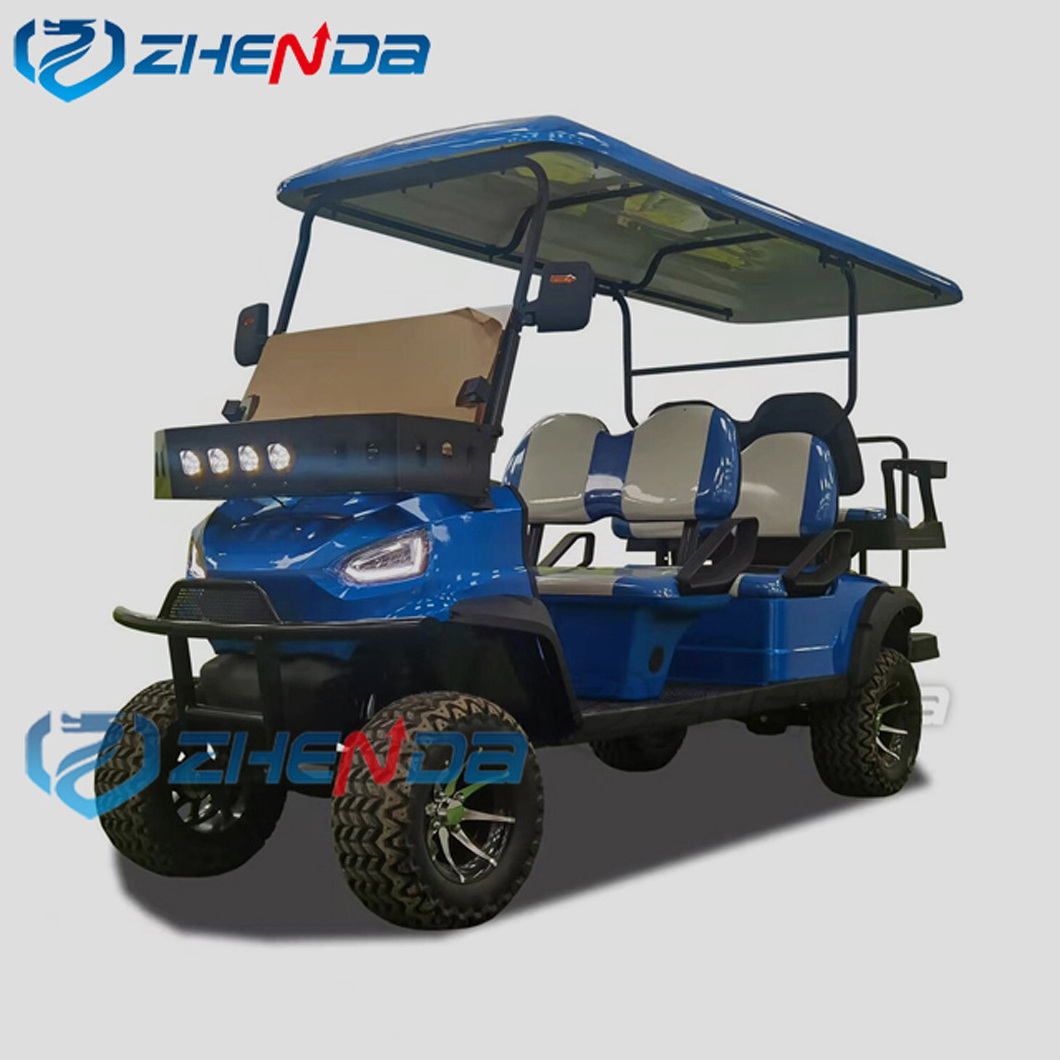 4 Wheel Off Road Vehicle 4x4 Street Legal Club Car Electric Golf Cart Buggy Prices For Sale