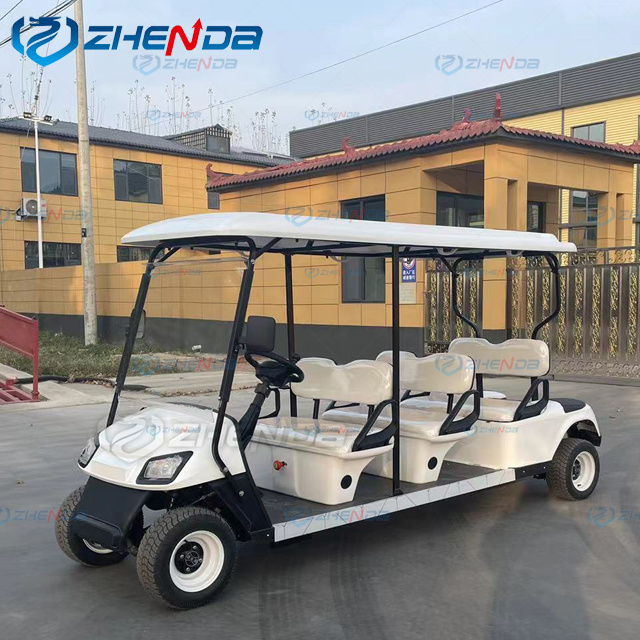 Hot sale 2 4 6 seater electric golf carts cheap prices buggy car for club four enclosed power golf cart