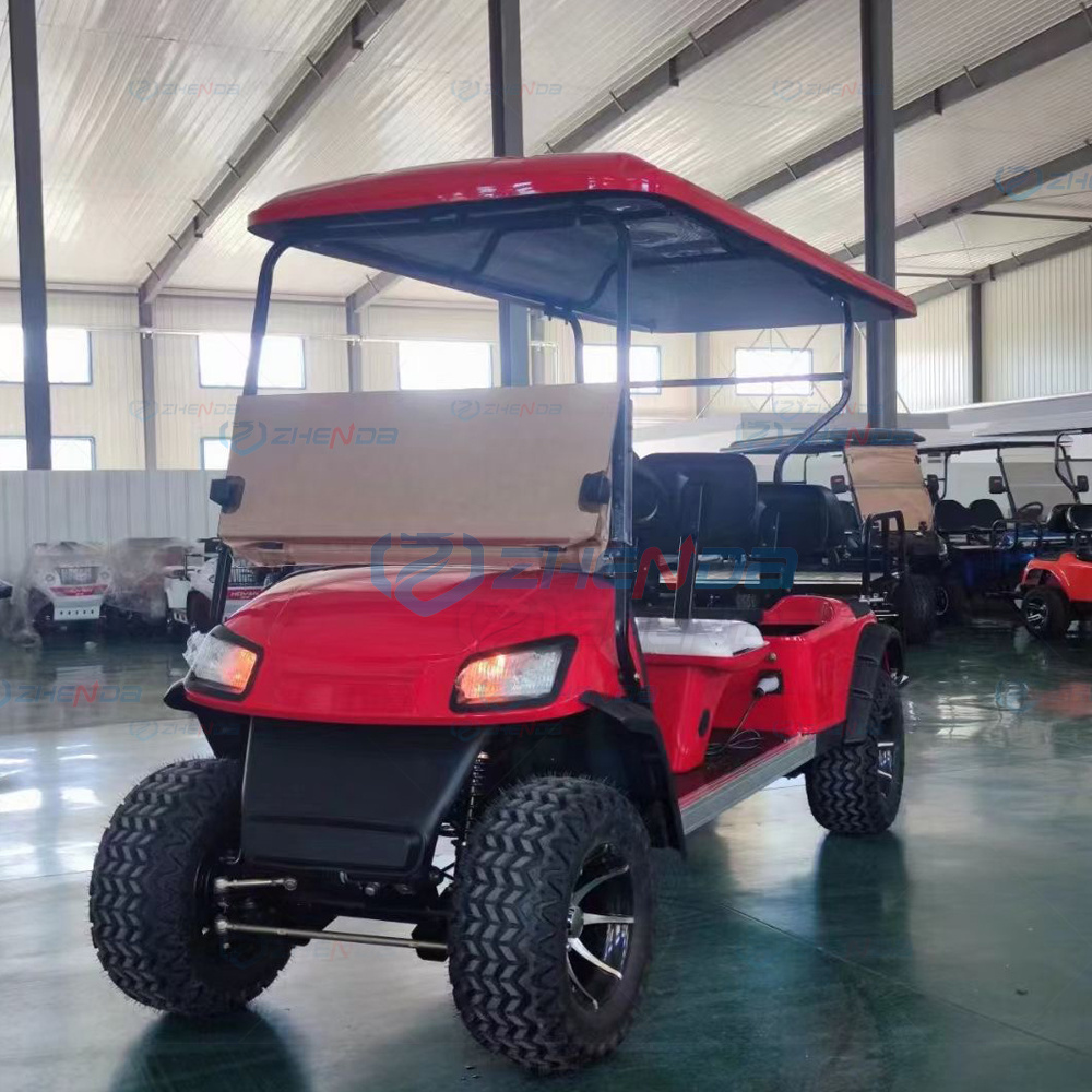 Factory Direct Sales 72v 6 Seater Golf Cart Ac Motor Folding USA Golf Carts / Cheap gold carts club car