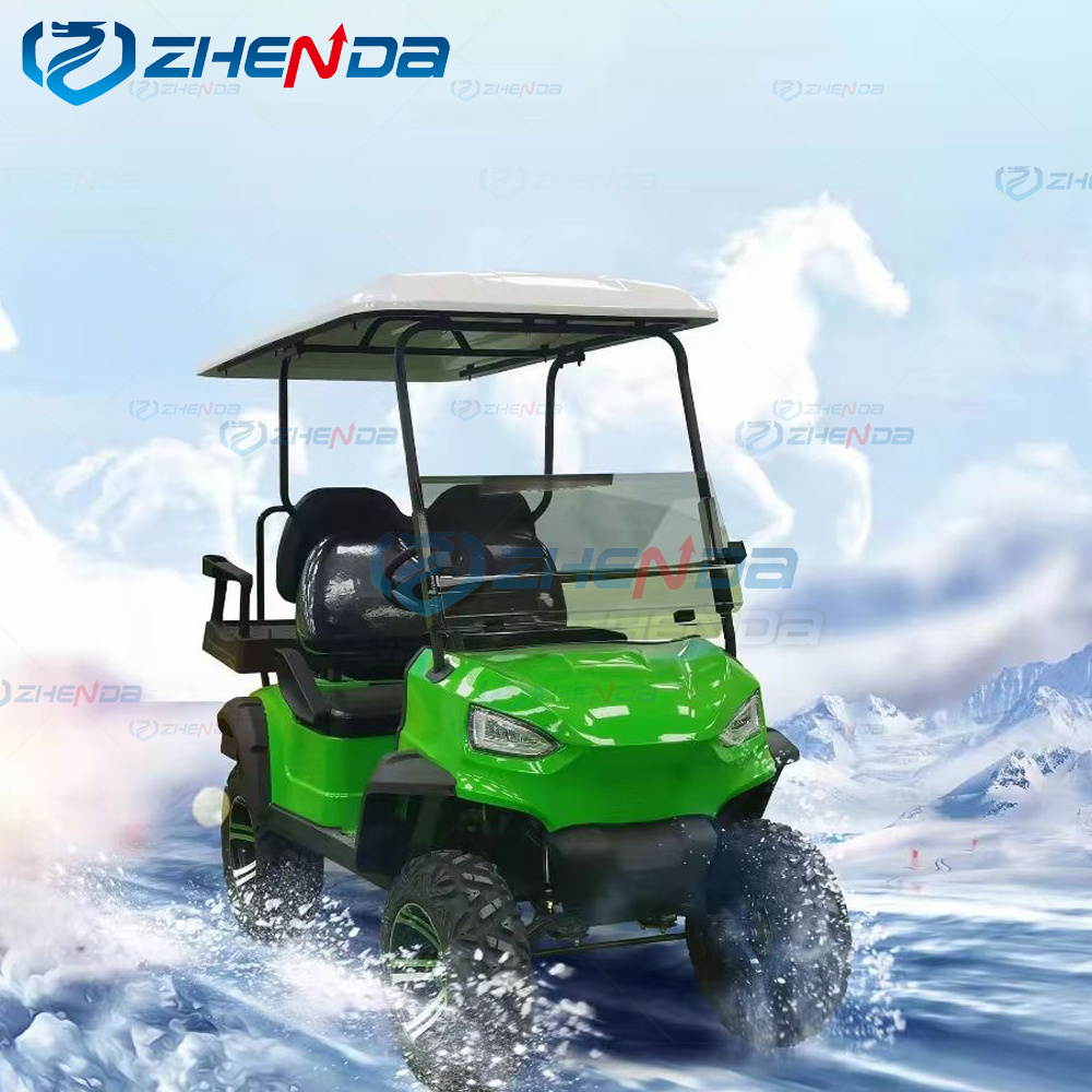 Golf Factory direct sales perfect electric golf car club cart/ big power motor and lithium battery high speed