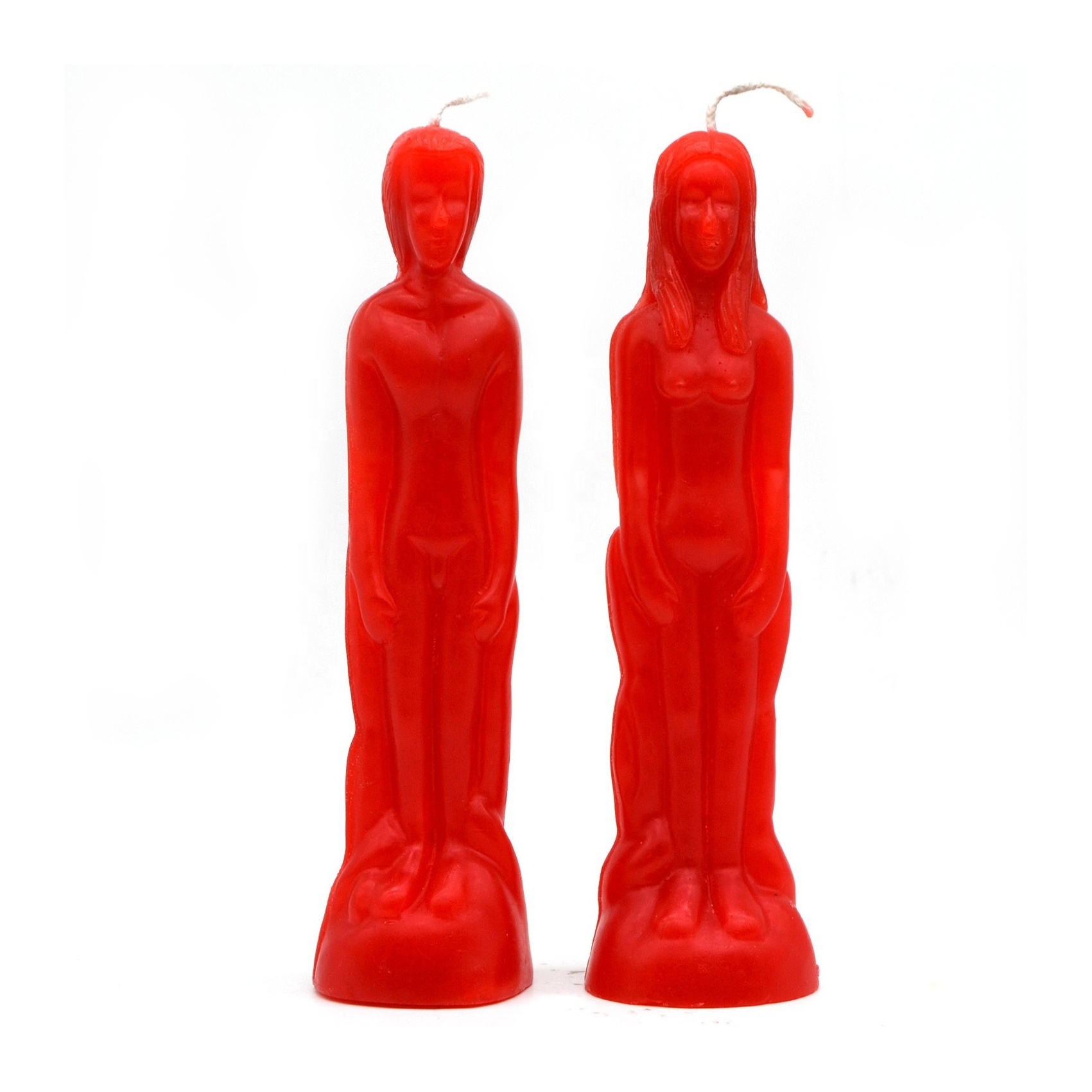 140g Red Male And Female Figure Candle, human figure candle, body shape candles