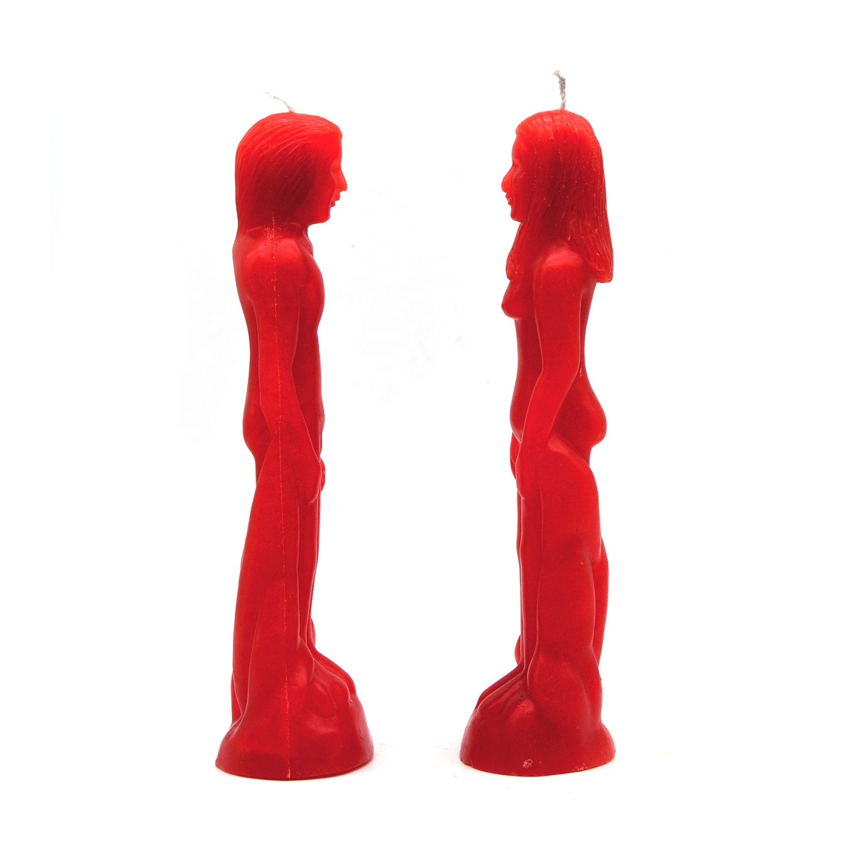 140g Red Male And Female Figure Candle, human figure candle, body shape candles