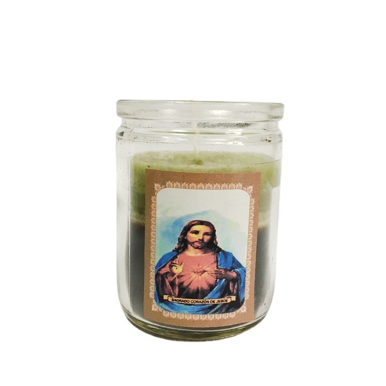 7 day religious candles in glass jar China custom religious candle classic 8inch glass jar religious candle wholesales