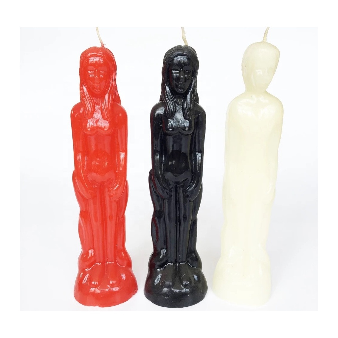 140g Red Male And Female Figure Candle, human figure candle, body shape candles