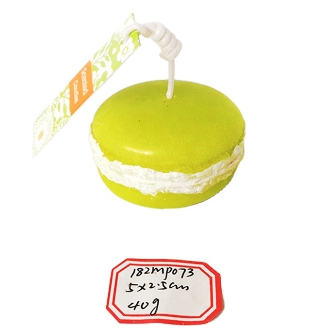 flower and mushroom candles Nice And Cute Mini Macarons Candles With Muti Colors Macarons Candles