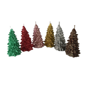 Christmas Tree Decorative Candle In Gift Box, Christmas Tree Decoration Candle