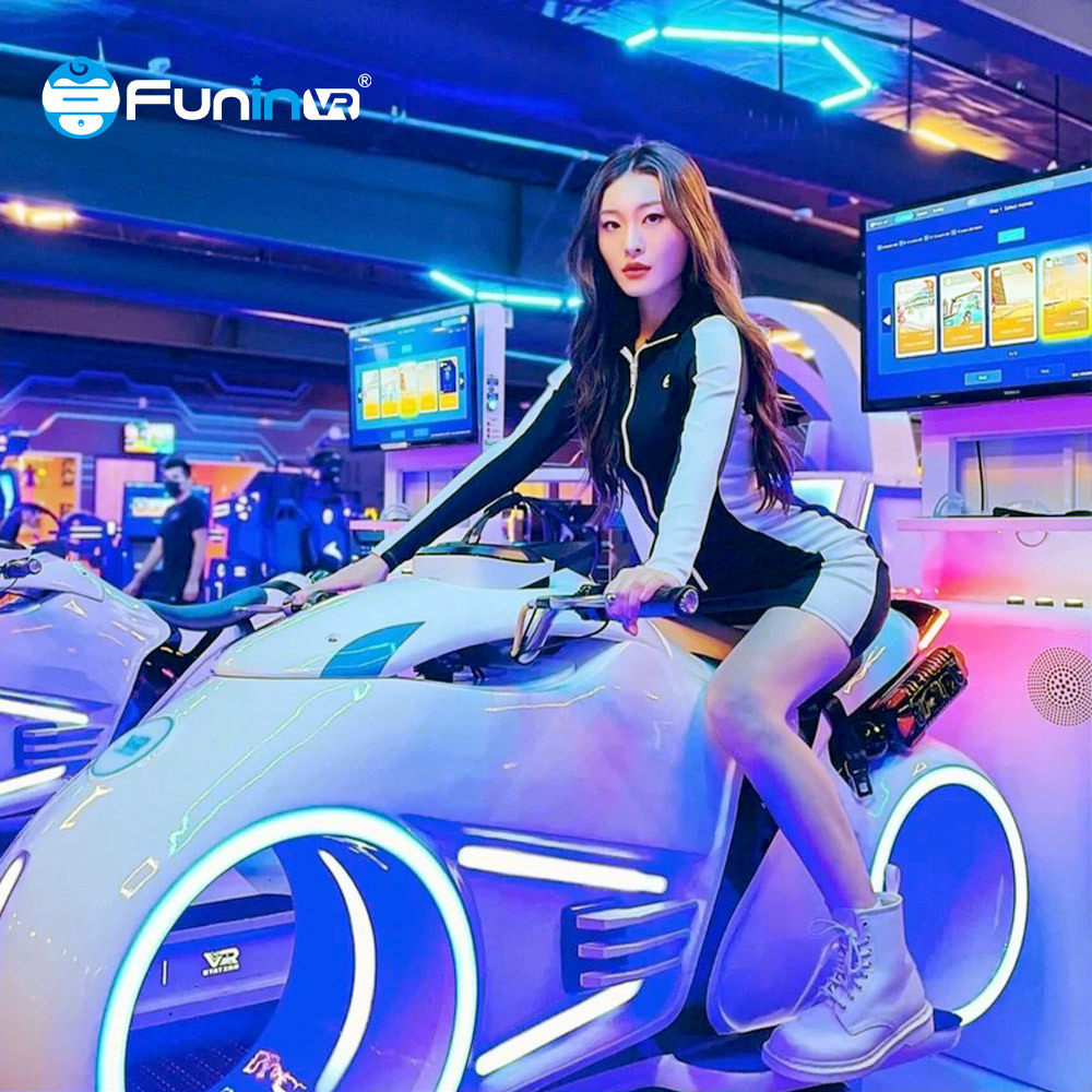 Theme park equipment 9d vr game machine vr simulator 9d vr cinema motorcycles Motorcycle Game Moto Simulator