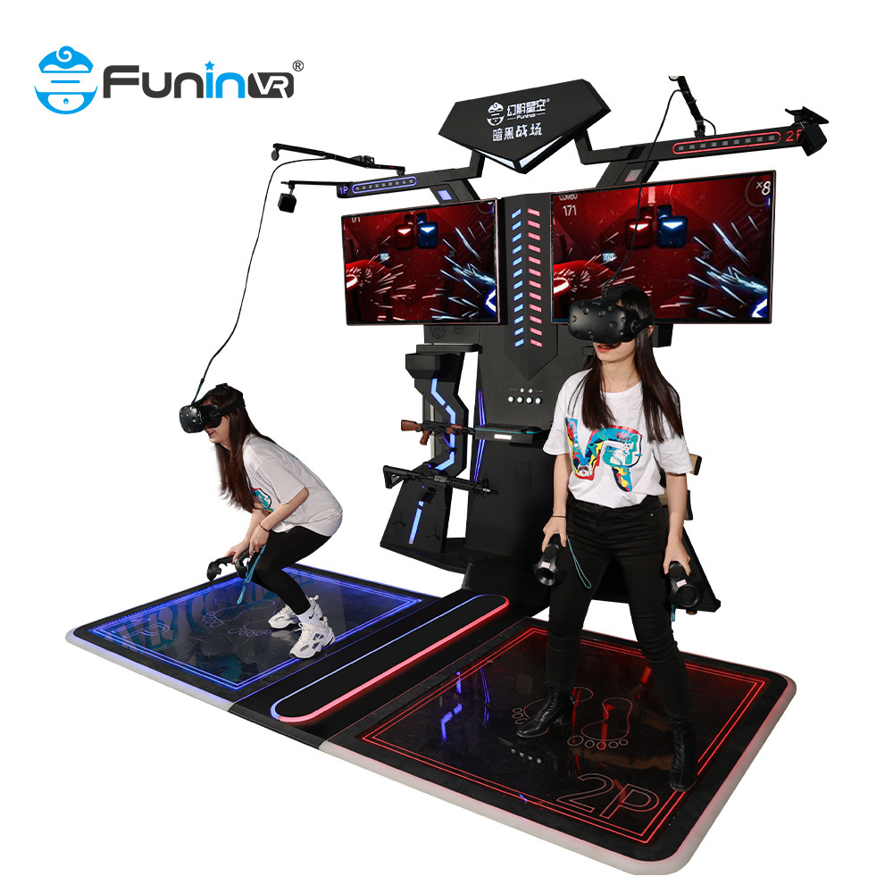 VR 9d Kat Walk Premium Vr Arcade 2021 Treadmill - 9d vr game machine Virtual Reality Walking Platform