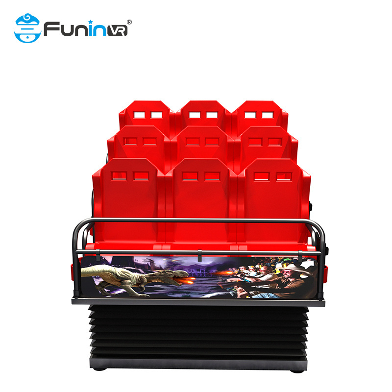 Vr Game Amus Virtual Reality Game Machine Park 5D 7D 8D Indoor Amusement Park Equipment Baby Indoor Roller Coaster 9 Players 6KW