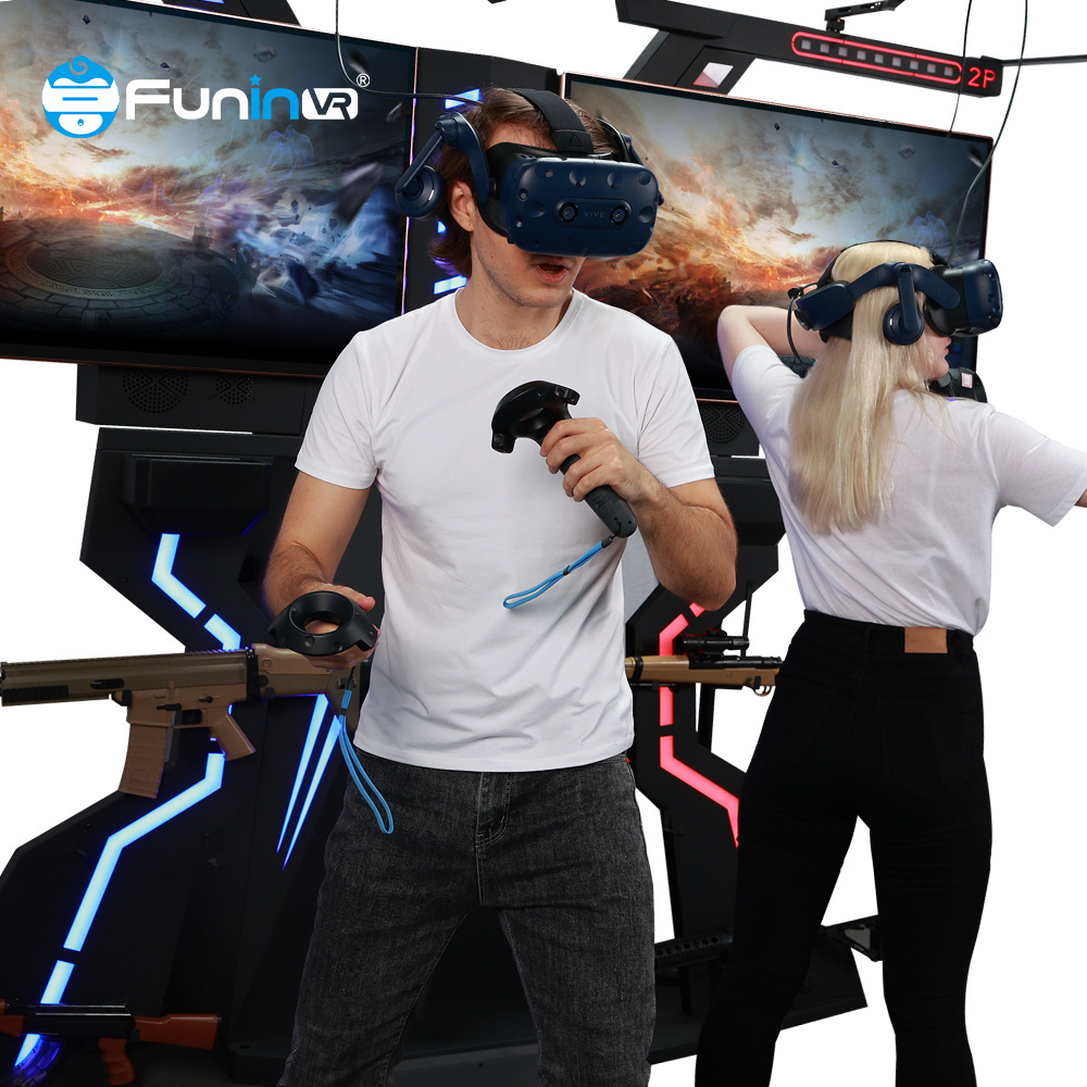 VR 9d Kat Walk Premium Vr Arcade 2021 Treadmill - 9d vr game machine Virtual Reality Walking Platform