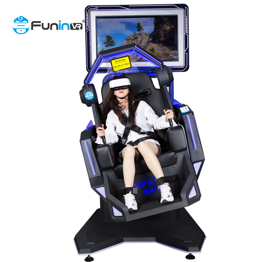 Hot Profitable Roller Coaster 9d Vr Vibrating Game Machine Simulator Virtual Reality Games Simulator Indoor Game Vr 360 Chair