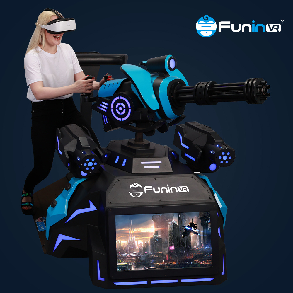 Virtual Reality 9d Video Simul Platform Set  Machine Vr Game Vr Arcade Shooting Game Machine Zombie Arcade Game Machine