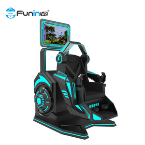 Amusement Park 360 720 Degree Rotating Blue Dream Vr Flight Simulator Cockpit 9D Virtual Reality Motion Chair Simulator For Sale