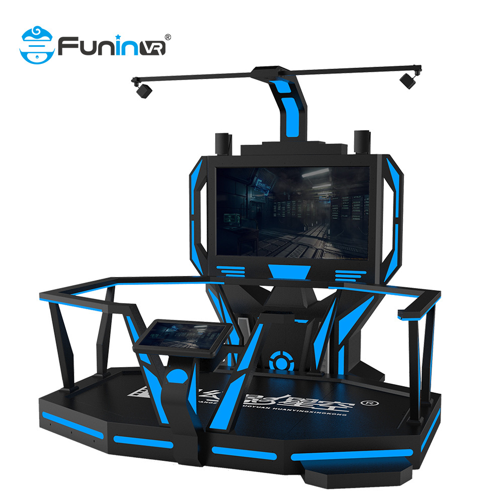 Amusement Equipment 9D VR Arcade Boxing Game Machine With Handheld VR Tracker for sale