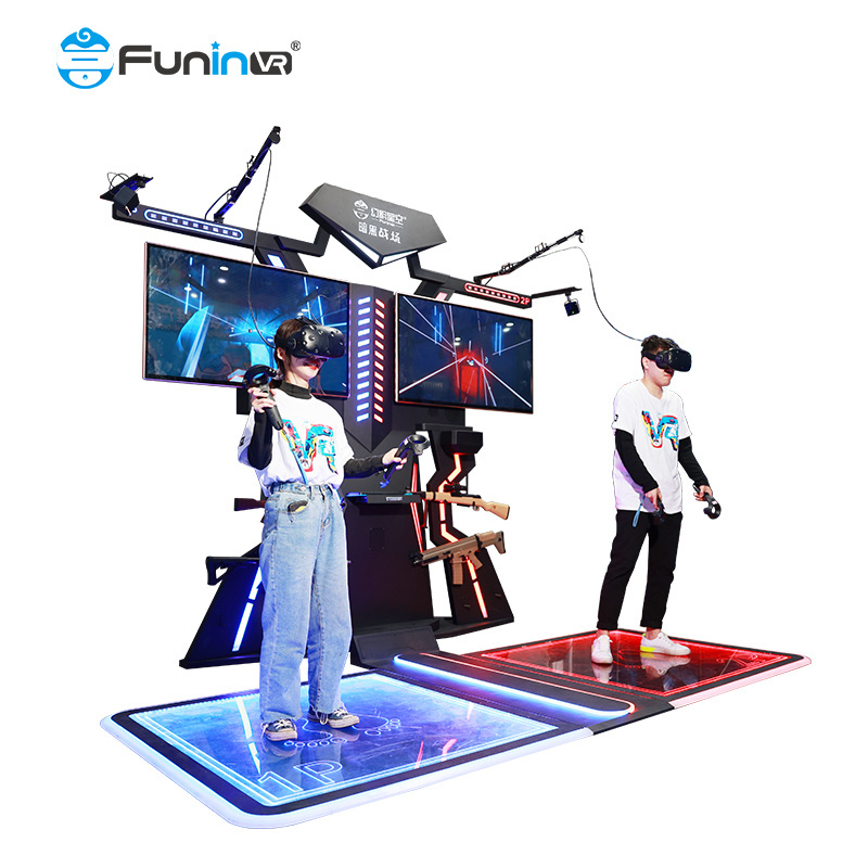 VR 9d Kat Walk Premium Vr Arcade 2021 Treadmill - 9d vr game machine Virtual Reality Walking Platform