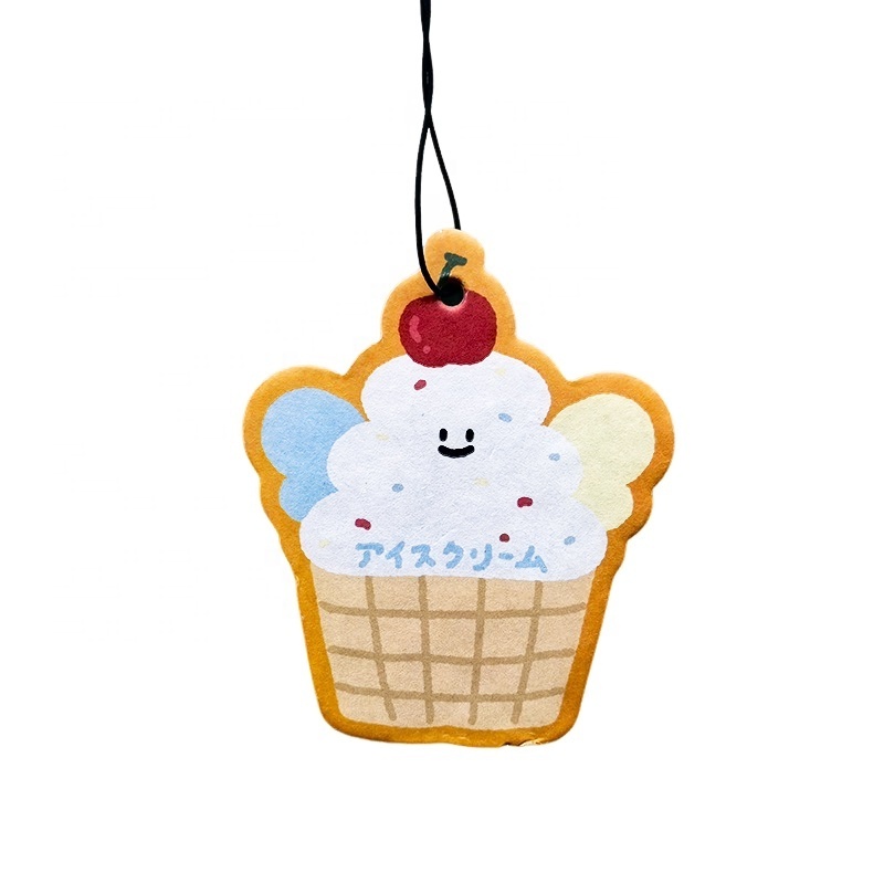 Eco-Friendly Hanging air freshener car with Custom Printing little custom car air freshener