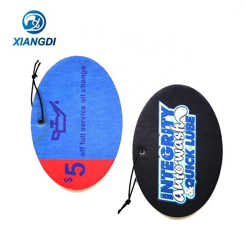 sexy girl paper air freshener for car Hat Printed With customized Logo long lasting smell High Quality Hanging Car Air Freshener