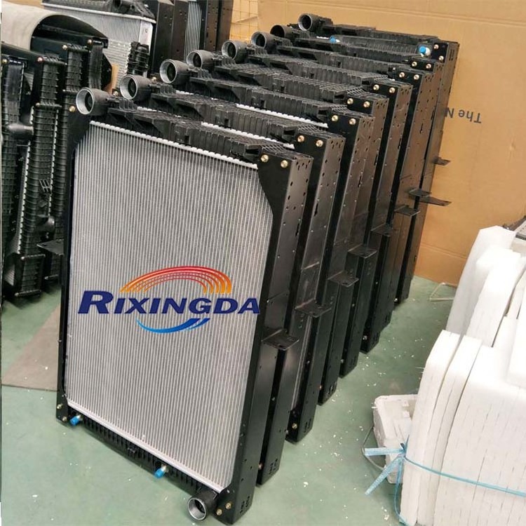 truck radiator for freightliner/international/kenworth/mark/benz/scania/man/volvo heavy duty manufacture