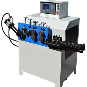 Manufacturers who produce rings recommend using CNC spring winding machines with wire bending, forming and welding machines