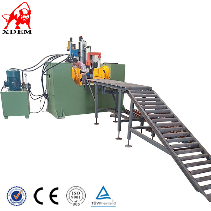 XDEM 600T Stationary Hydraulic Track Pin Press Link Assembly and Disassembly Machine for CAT D9, D10, D11, D12  Dozers