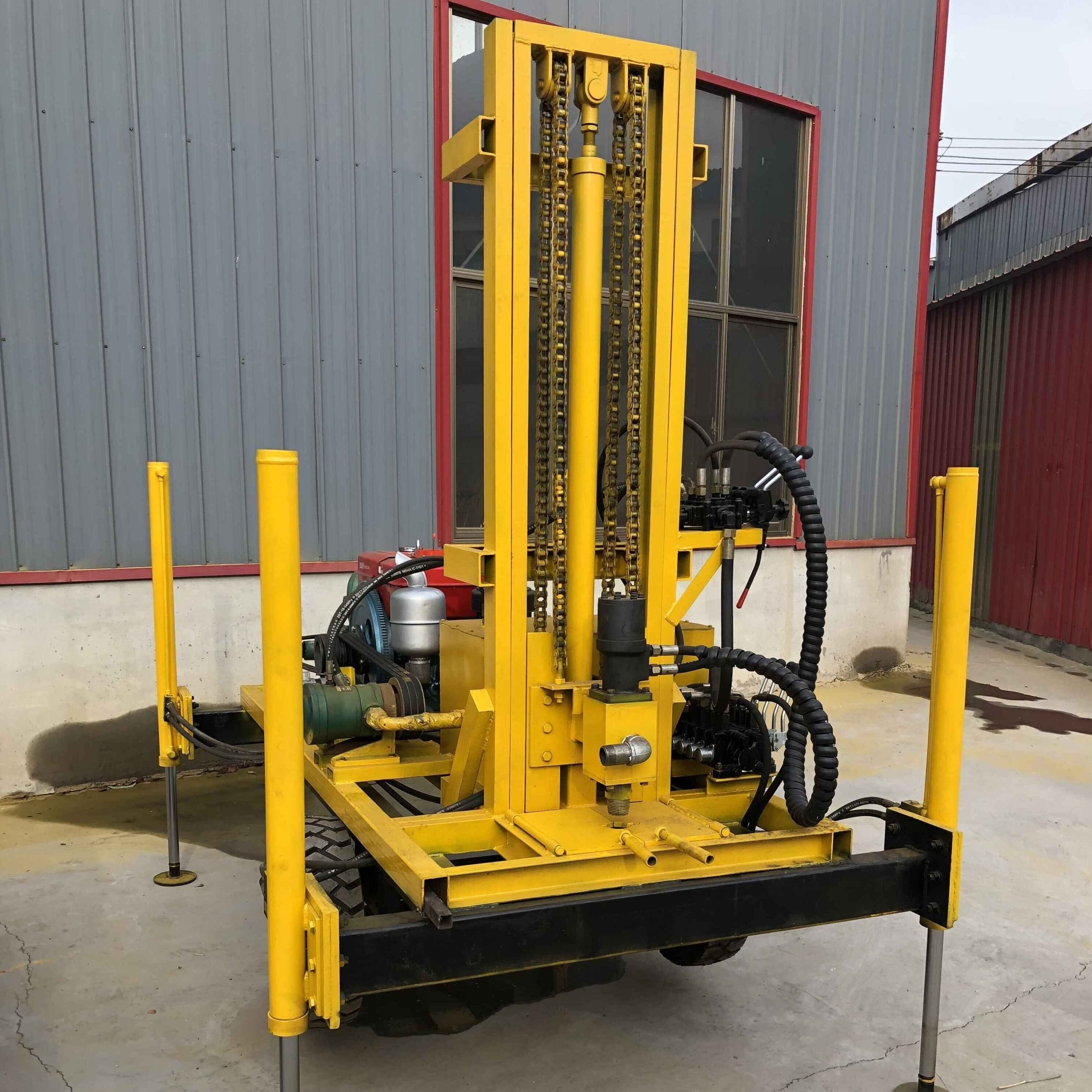 XDEM YZ50-200 Drilling Machine for Water Wells Water Well Drilling Rigs Trailer Mounted Crawler Mounted Water Well Drill Rig