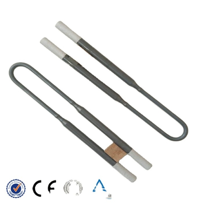 High temperature oven heating element MoSi2,molybdenum disilicide heating element rods