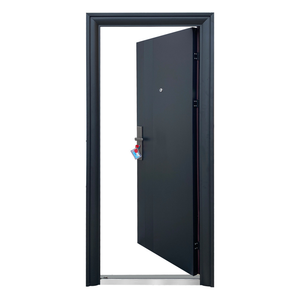 Custom Anti-Theft Security Metal Modern Entry Front Door Security Used Exterior Steel Doors for Sale