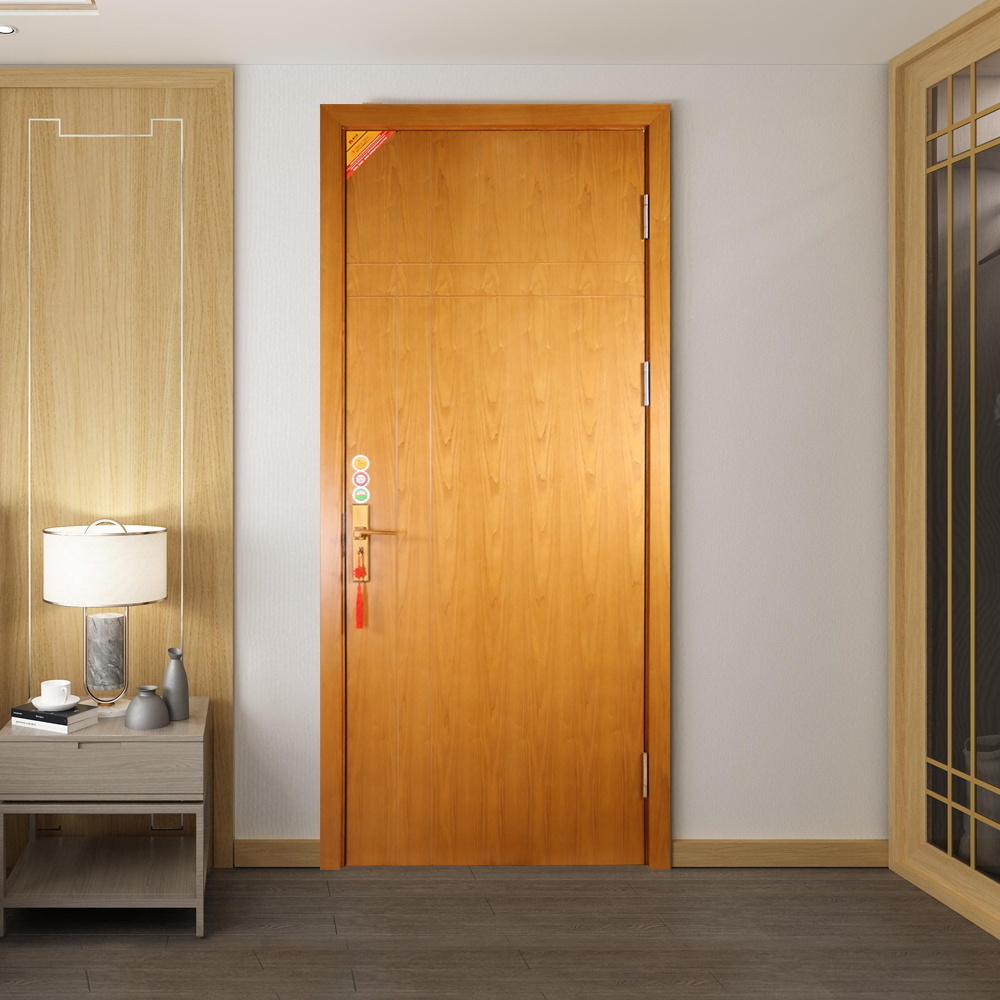 Wood Fire Rated Door Fire Resistant Lacquered Door for Building project