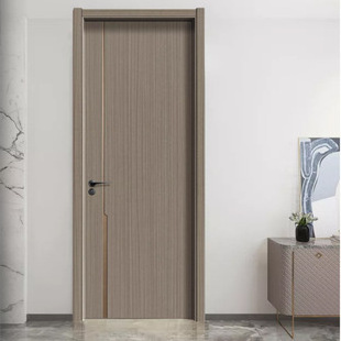 China Manufacturer Indoor High Quality Interior Bedroom Door Solid Wood Door Design Modern Internal Door