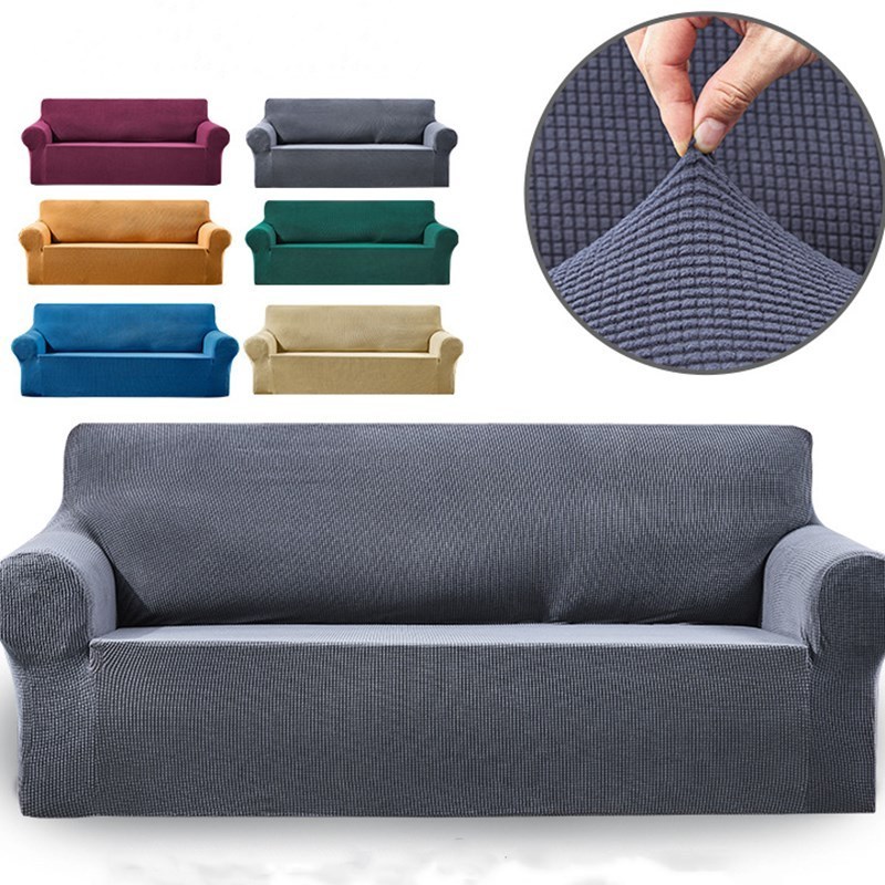 New Design Polyester Sofa Cover Easy-going Stretch Sofa Slipcover1-piece Universal Couch Cover