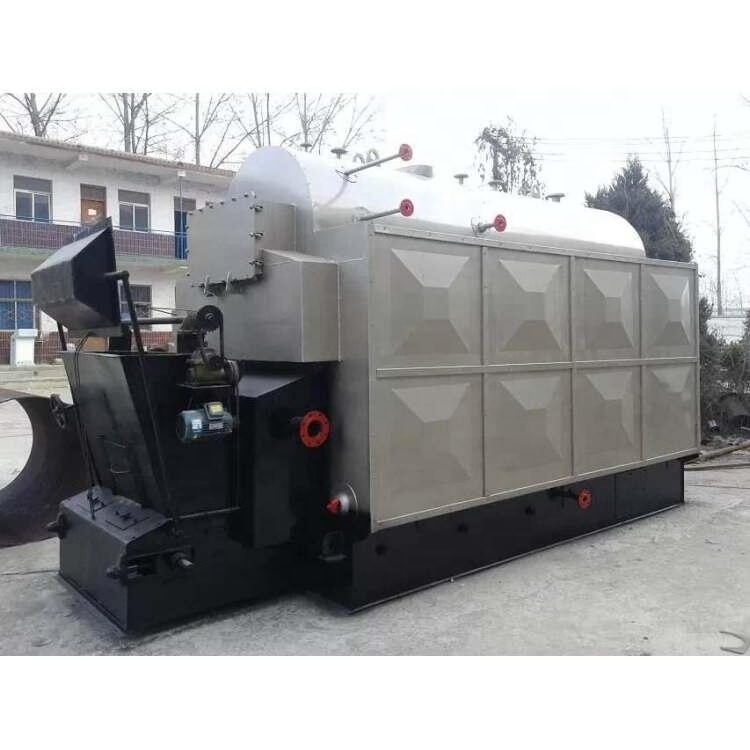 Wood Boiler New Design Industrial Horizontal Chain Grate Wood Biomass Coal Fired Steam Boiler